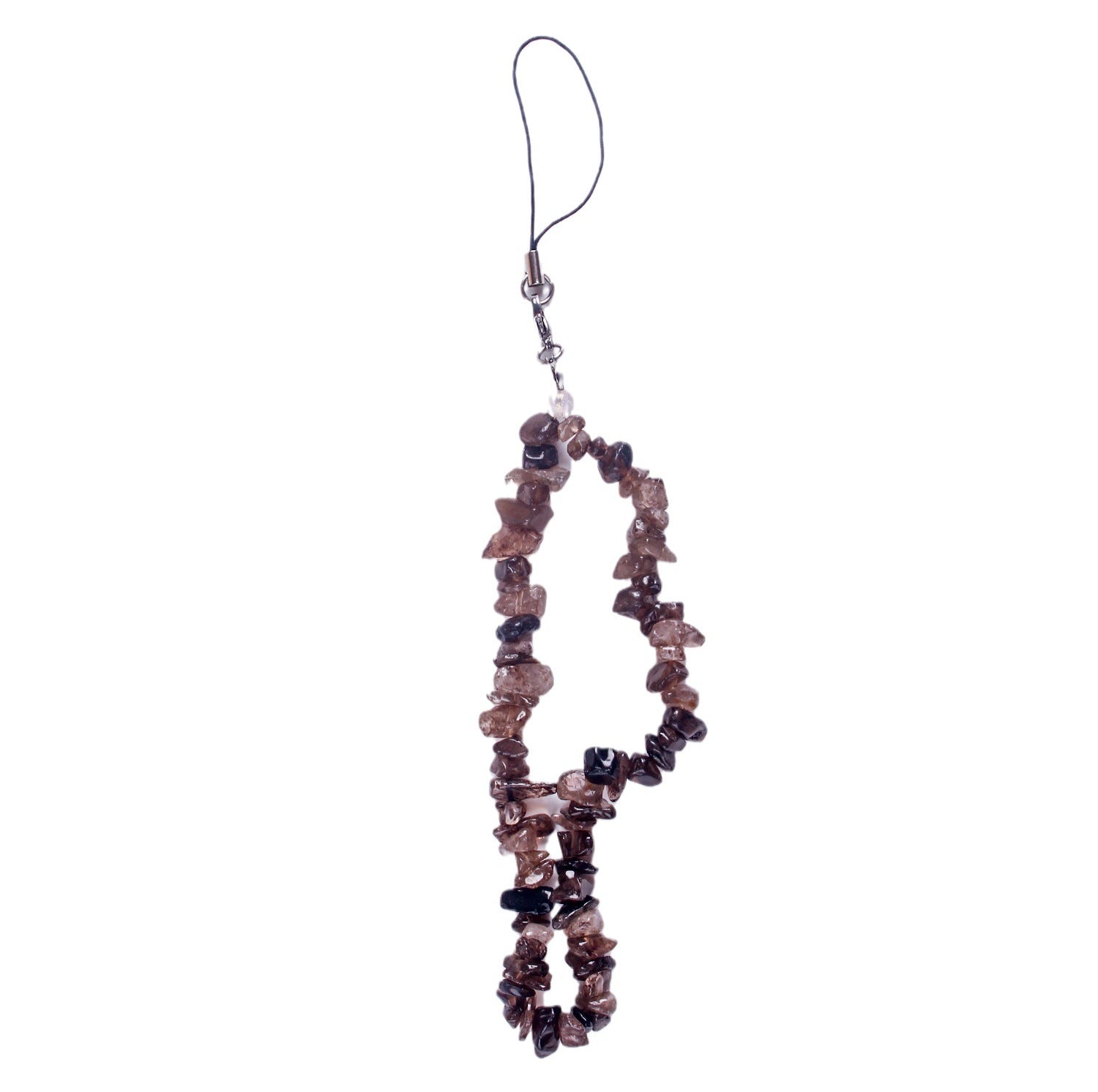 Handmade Bohemian Phone Strap - Amethyst Color