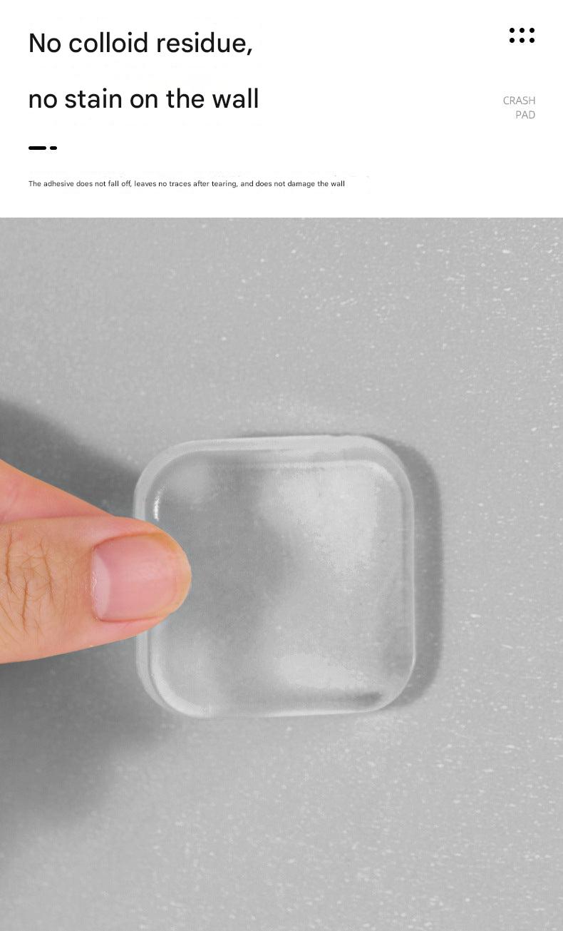Transparent self-adhesive door handle bumper 6