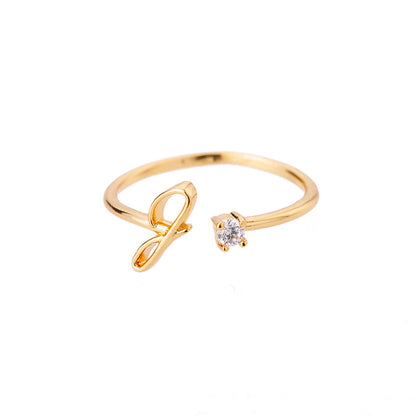 close-up of gold plated ring