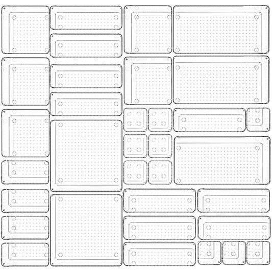 Organizing storage box with dividers