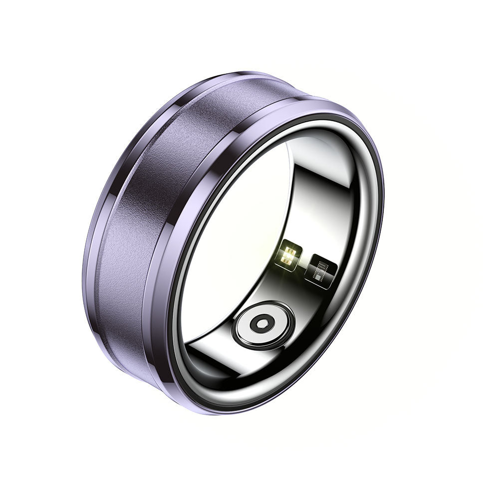 User checking health metrics on Smart Health Ring