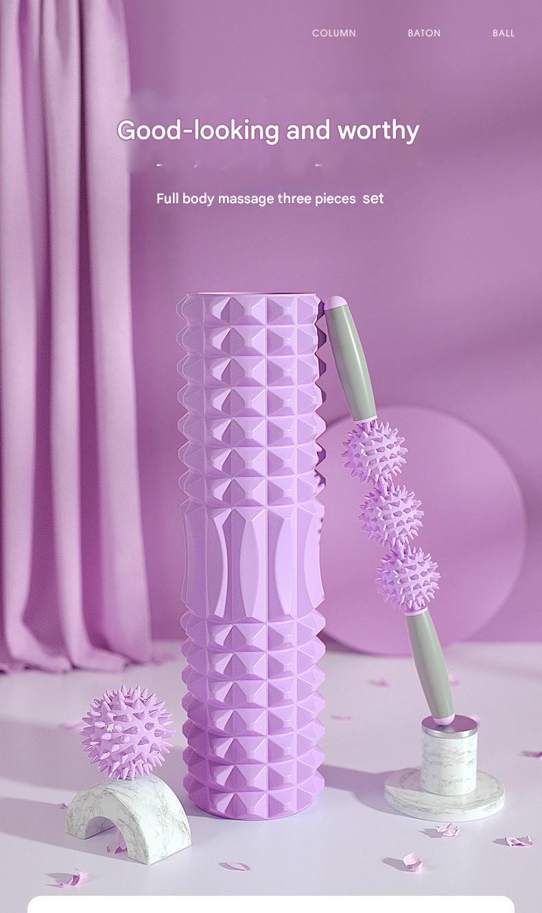 Foam Roller Yoga Stick Purple