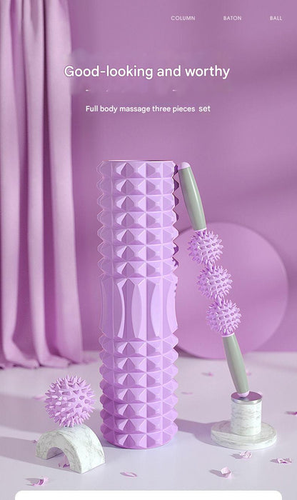 Foam Roller Yoga Stick Purple