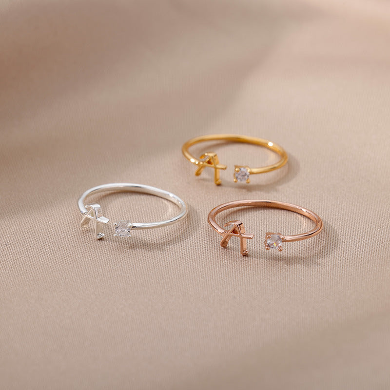 customized gold ring for unisex