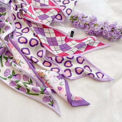colorful women's scarf headband image 3