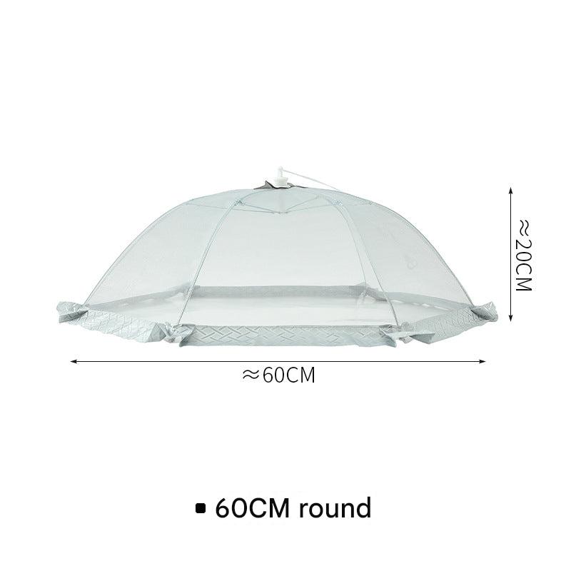 Square food cover ideal for summer gatherings