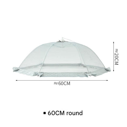Square food cover ideal for summer gatherings
