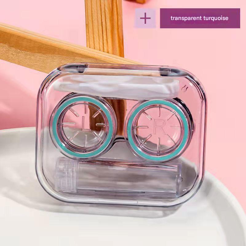 Colorful contact lens case in various designs