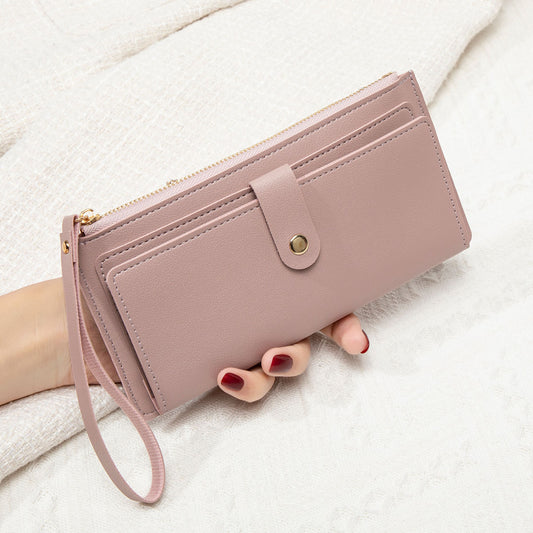 Versatile women's wallet in green