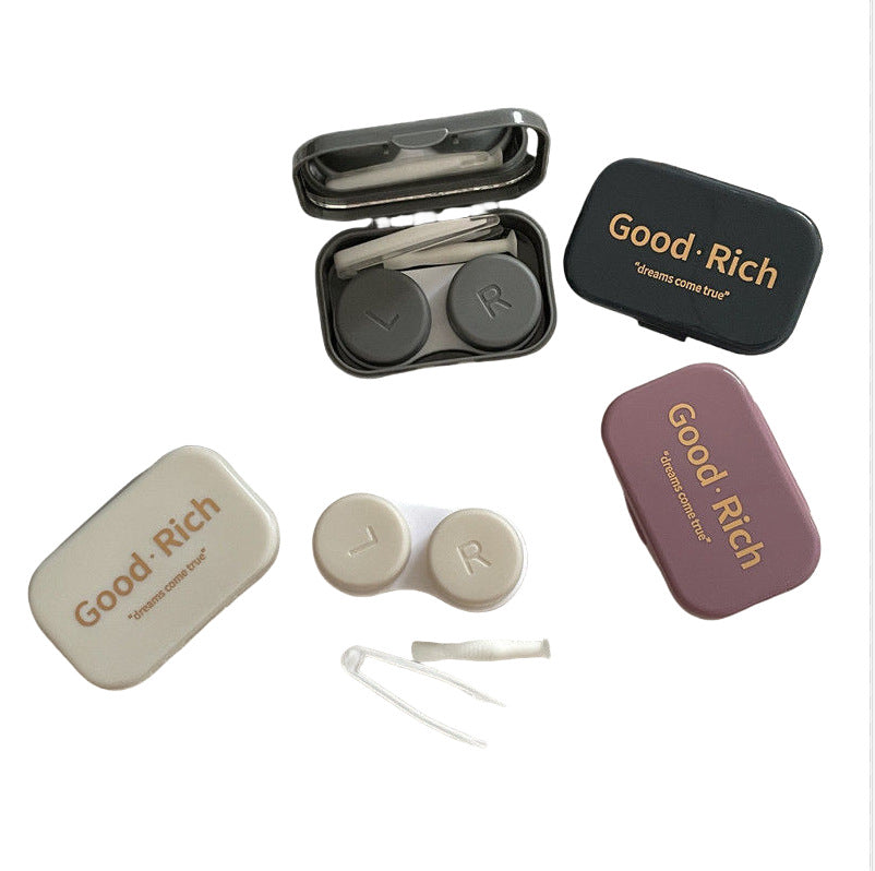 Compact lens storage solution for travel