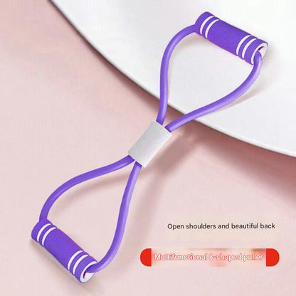TPE resistance band in blue