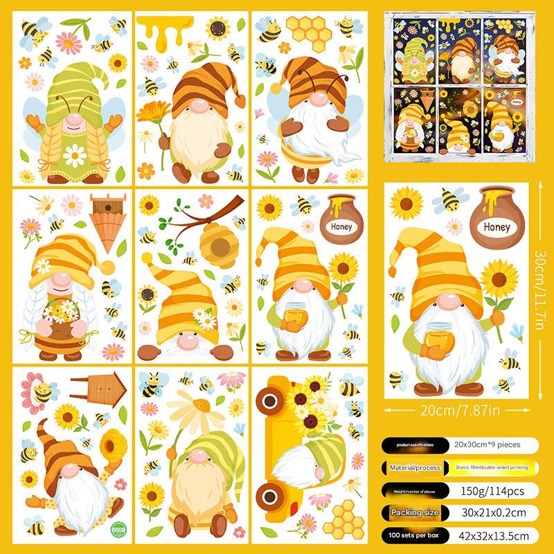 Spring Floral Window Sticker Image 10