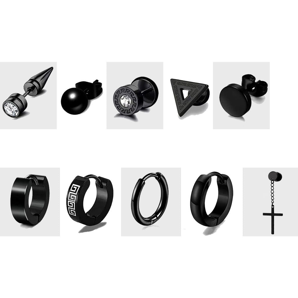 modern stainless steel ear accessories