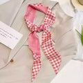 Plaid Pink approximately 6*90CM