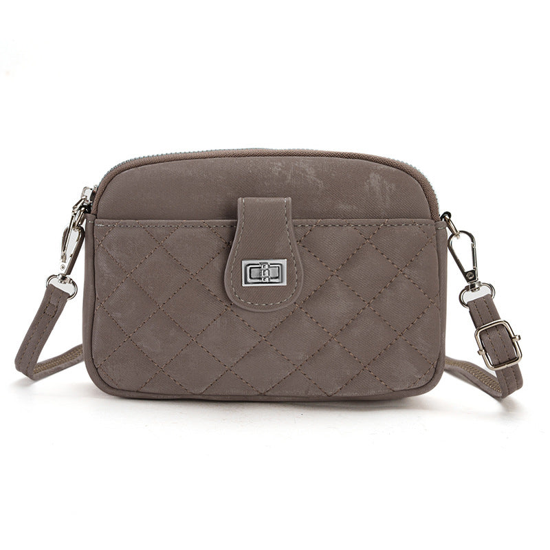 Multifunctional quilted shoulder purse image 2