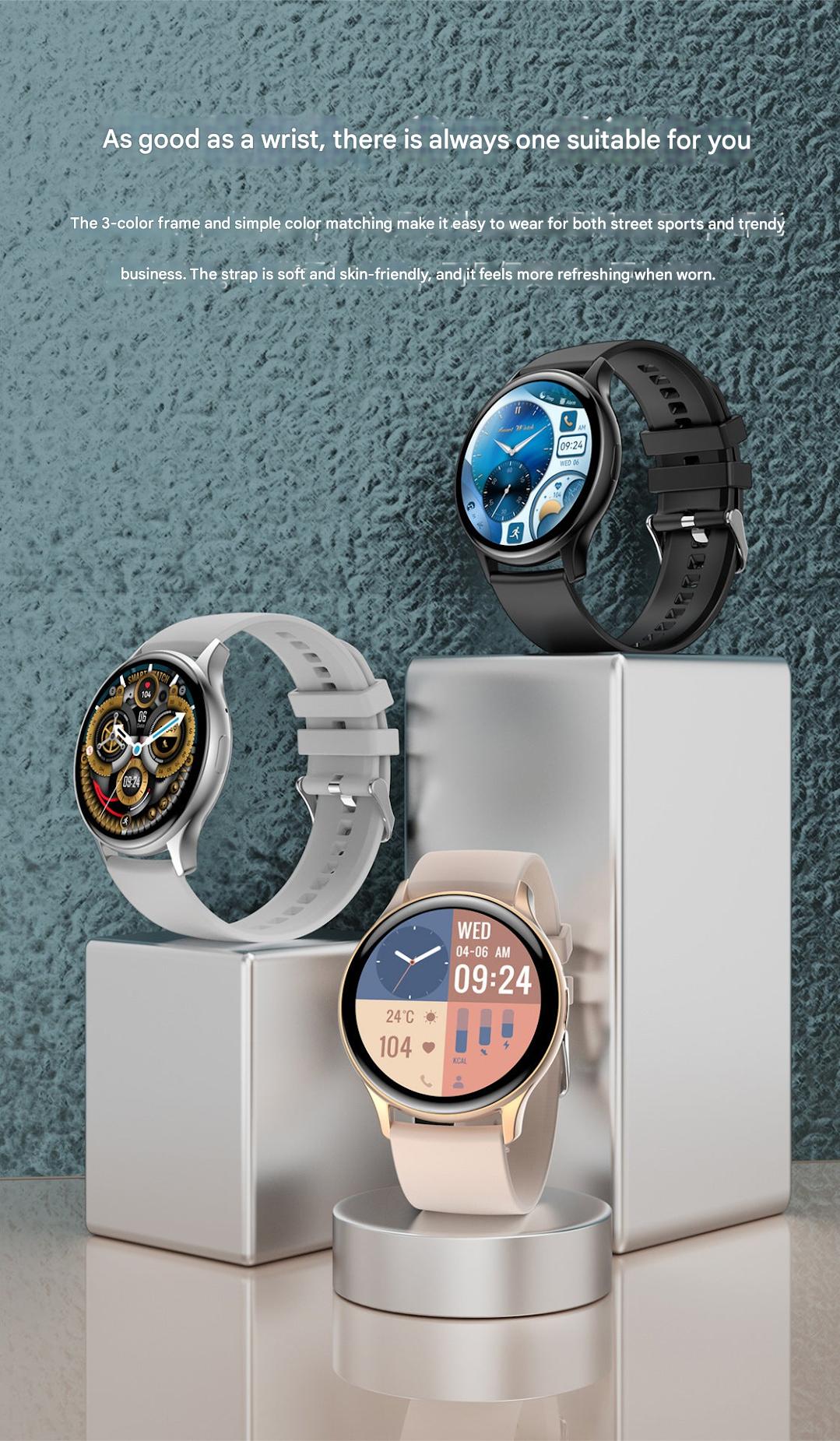 HK89 Smartwatch Wearable Health Tracker