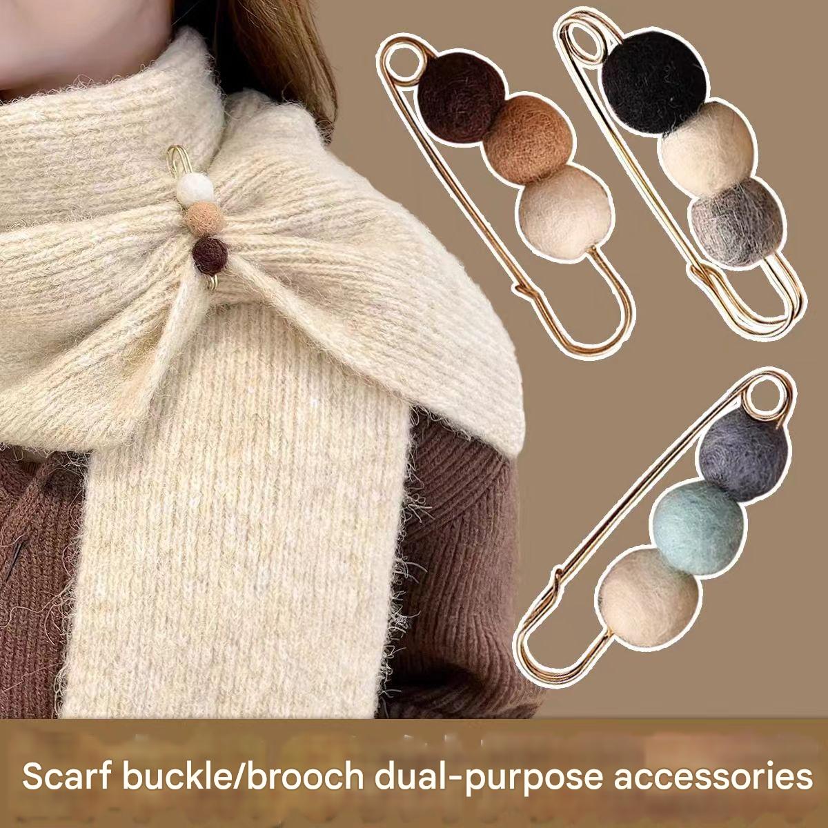 Elegant cardigan brooch view 1