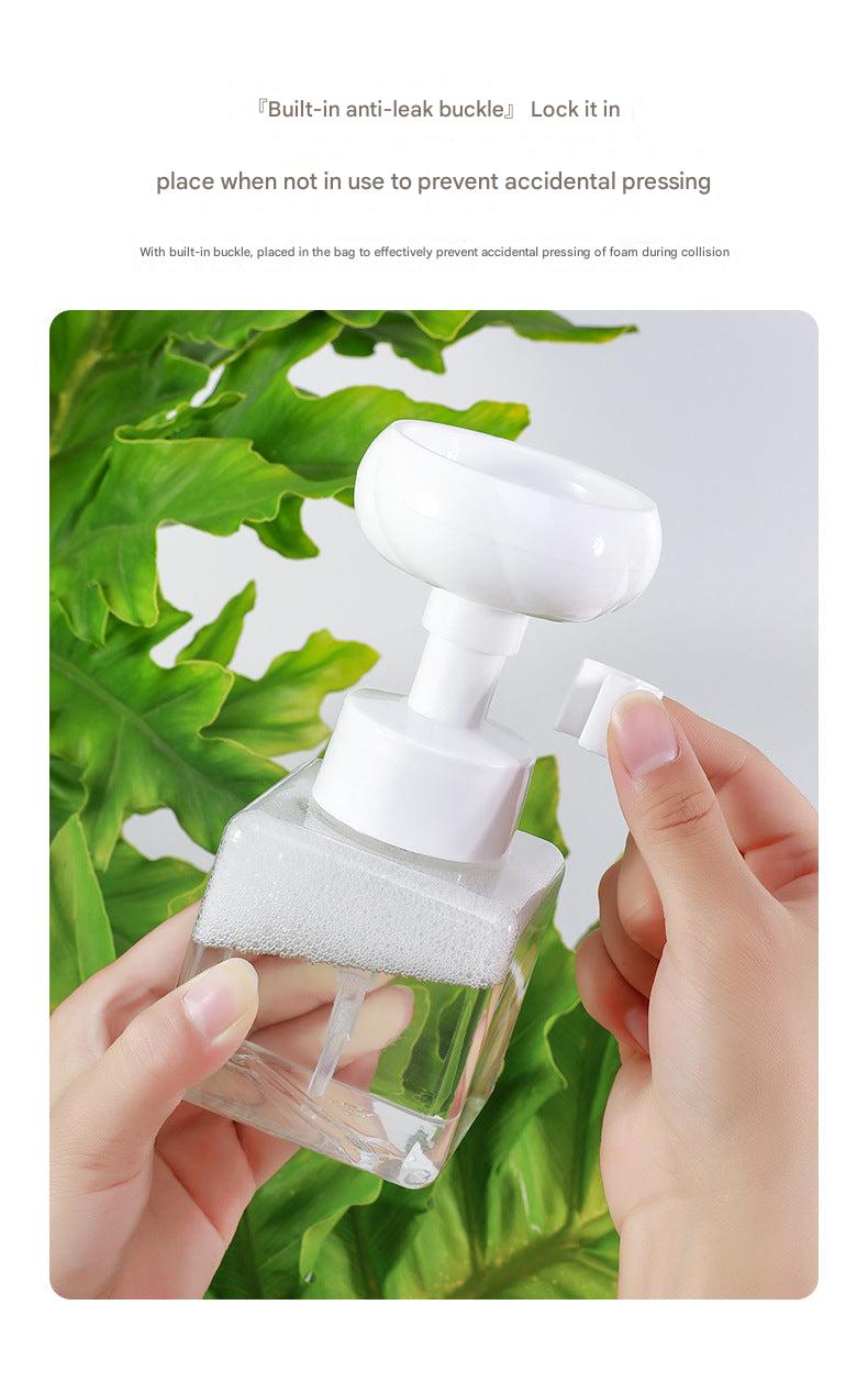 Reusable Bath Bottle with Floral Design Image 5