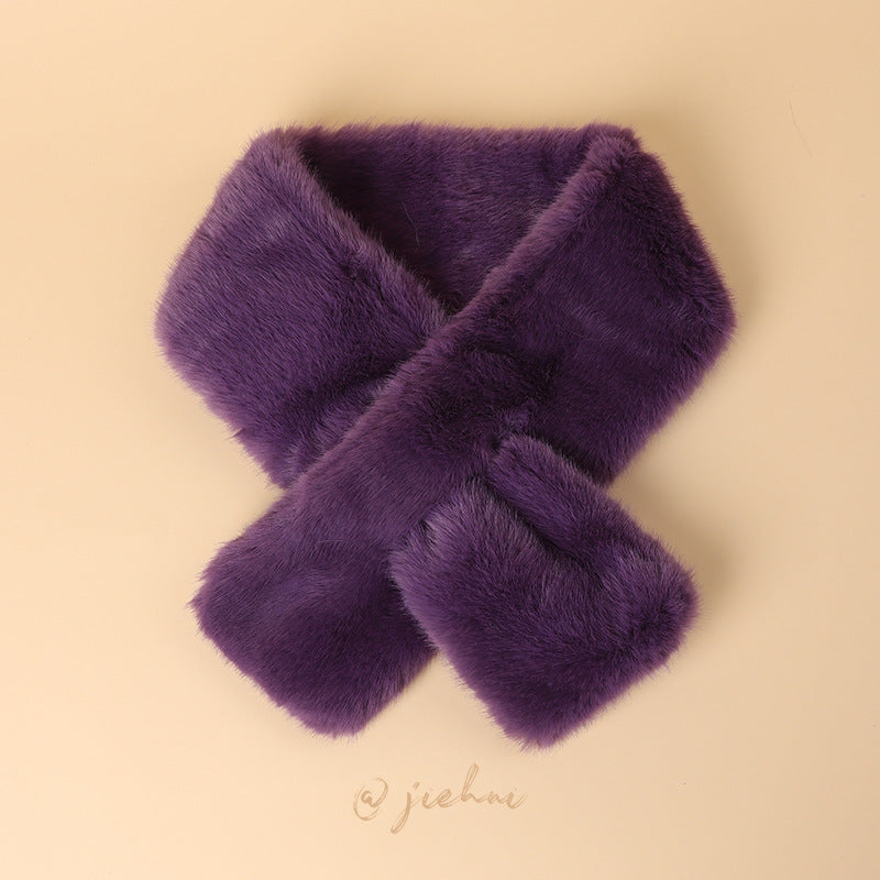 Cozy winter beanie hat - full view