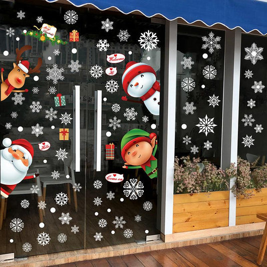 Seasonal window decoration for winter image 6