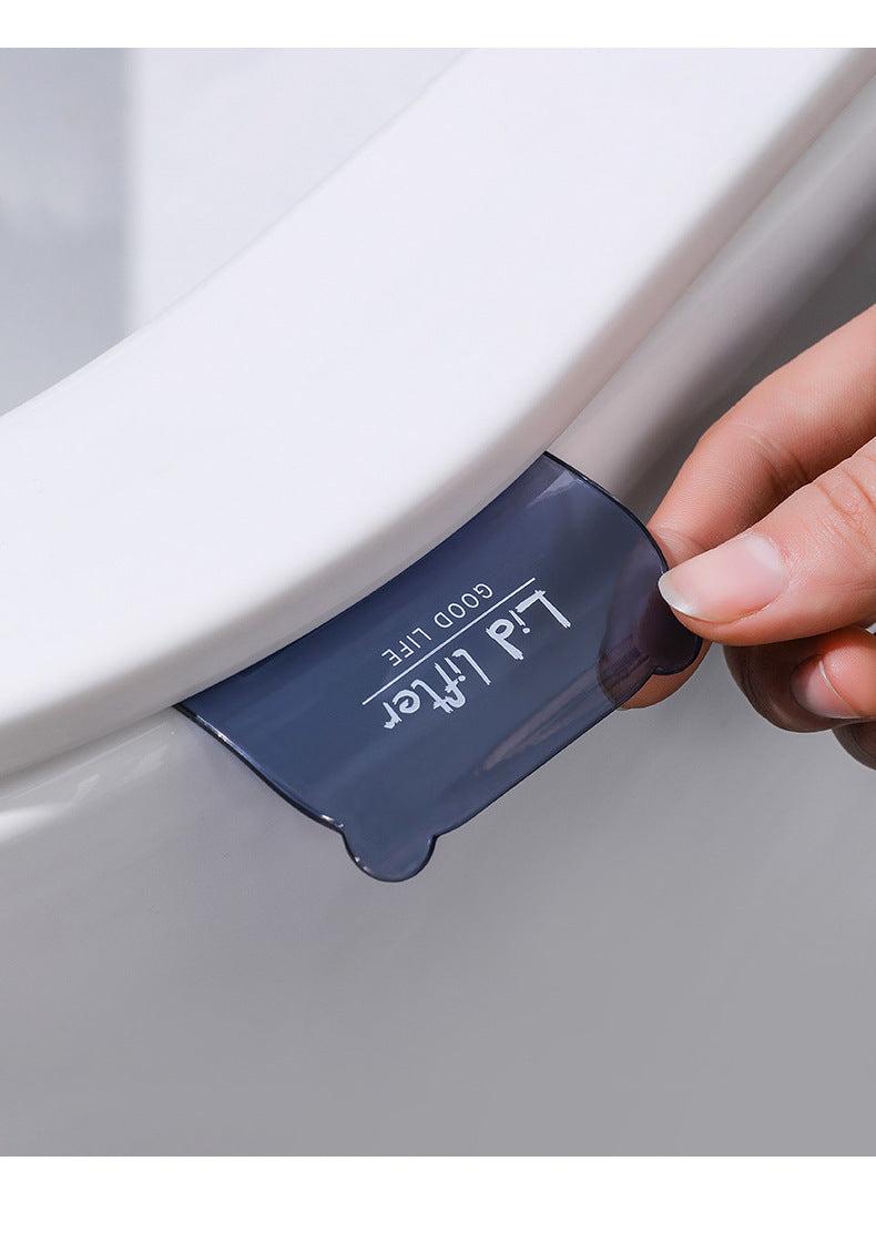 Toilet Lid Lifter in Transparent Red