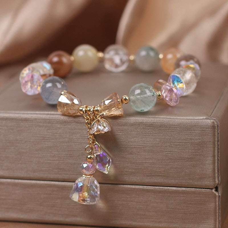 Fashion accessory bracelet with vibrant colors