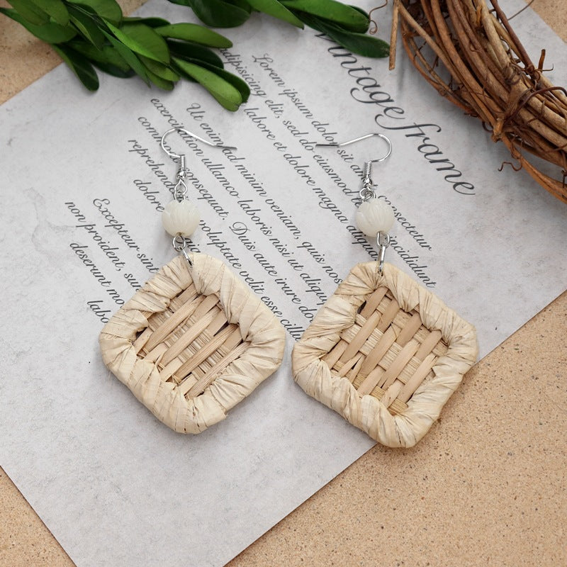 Summer beach fashion long earrings