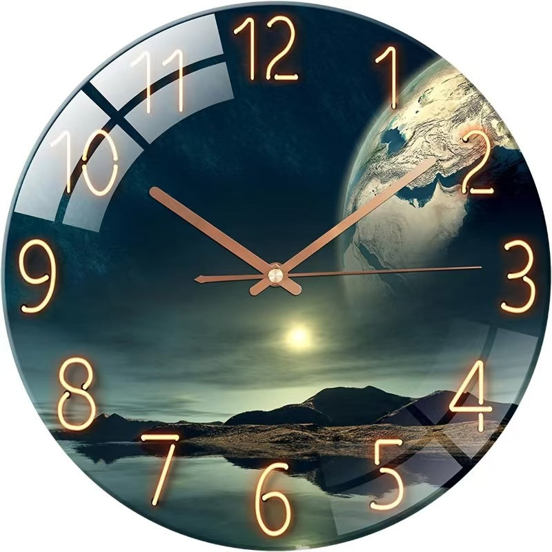 Decorative wall clock for living room image 4