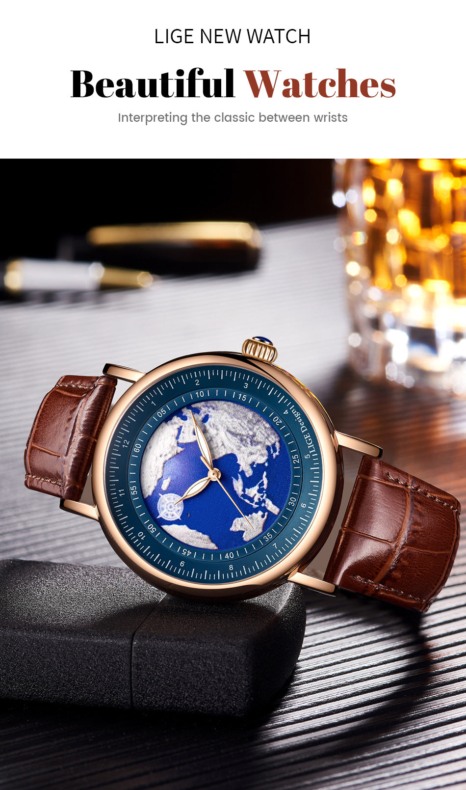 LIGE watch at different angles image 6