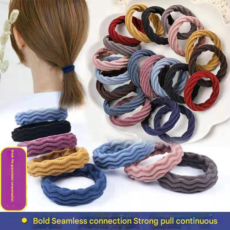 High Elasticity Non-Slip Towel Hair Tie in assorted colors