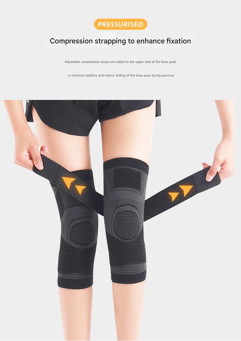 Knee support for running activities