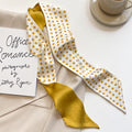 Yellow Series Ribbon Scarf - 12