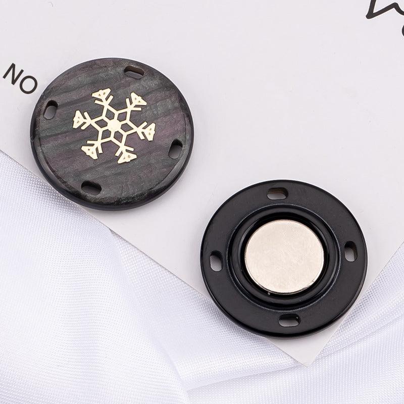 Strong magnetic button for accessories