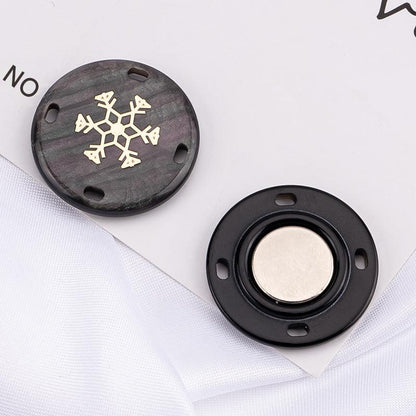 Strong magnetic button for accessories