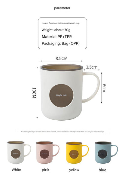 Cute double-layer toothbrush holder for couples