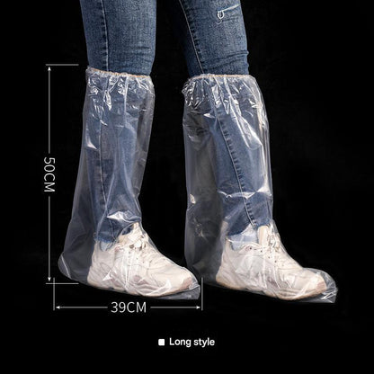 Heavy-duty shoe cover for rain protection