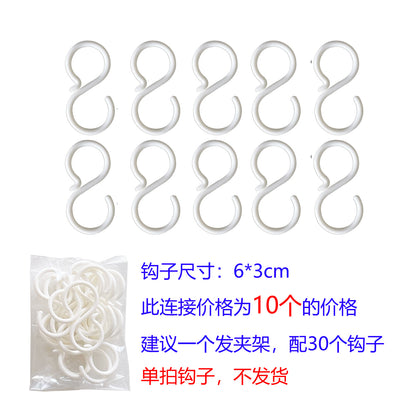 hair clip storage hook image 4