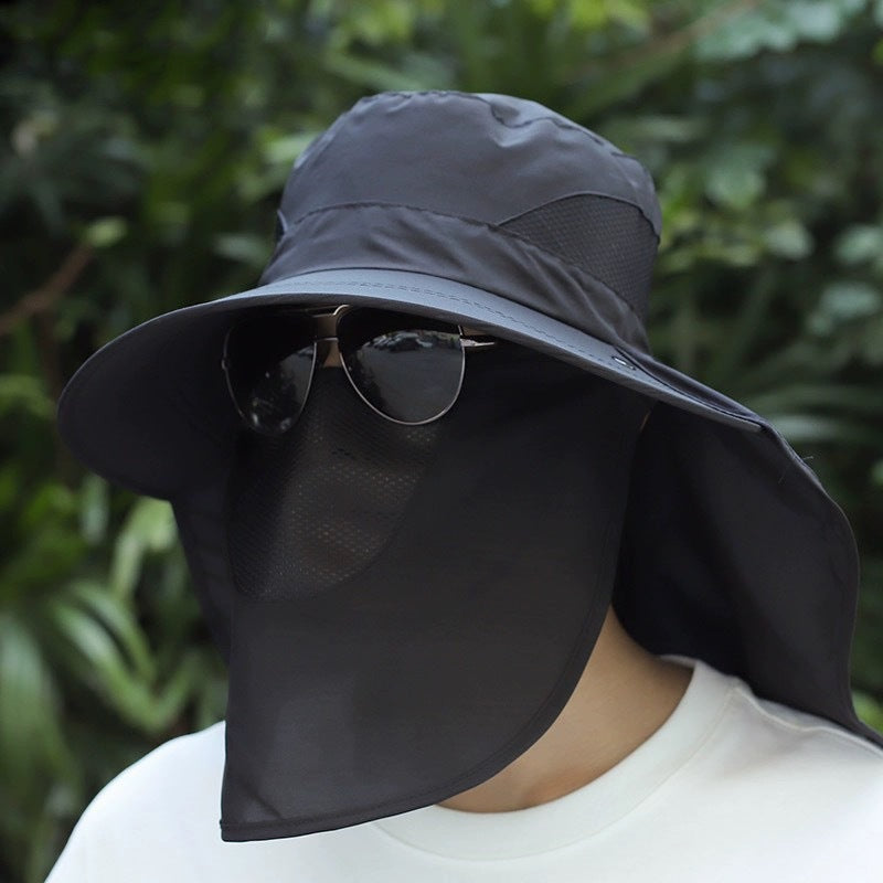 Stylish fisherman's cap with waterproof features image