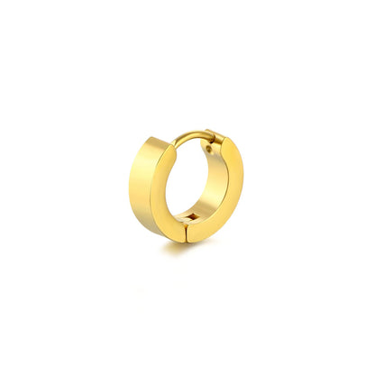 Hypoallergenic titanium earrings in colorful hues
