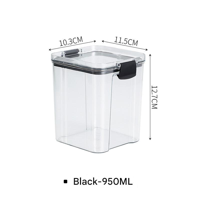 clear plastic kitchen storage container 7