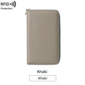 Khaki (Light Gold Zipper)