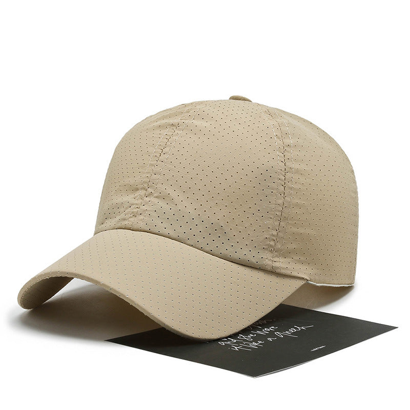 Men's quick-dry baseball cap in royal blue
