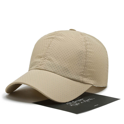 Men's quick-dry baseball cap in royal blue