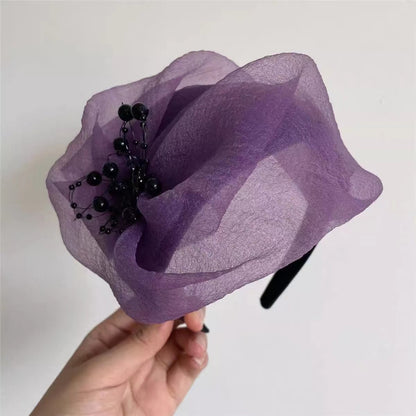 Stylish breathable half hat red