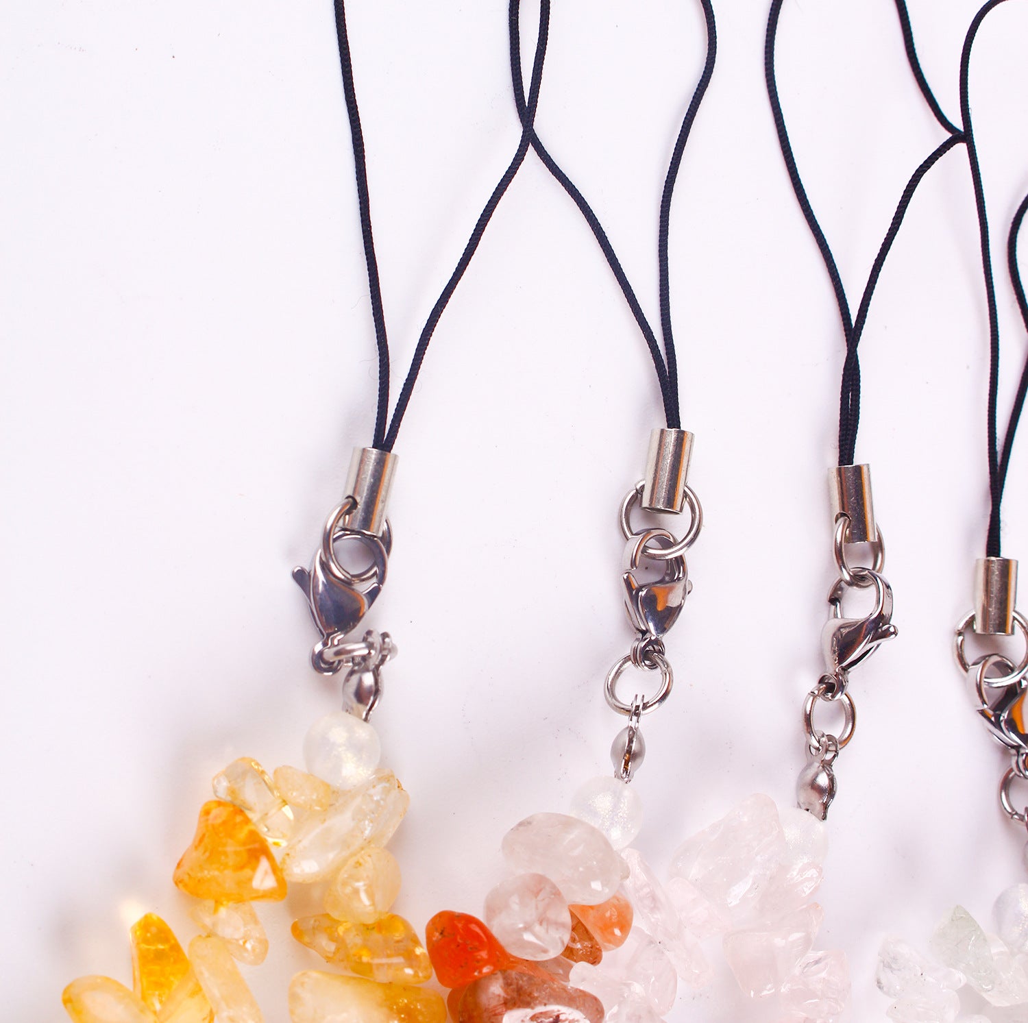 Unique Bohemian Phone Accessory with Colorful Crystals