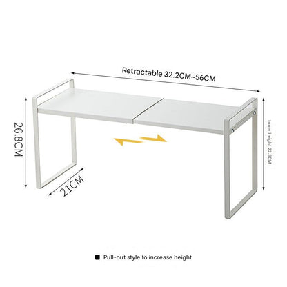 Durable ABS kitchen storage solution in gray and beige